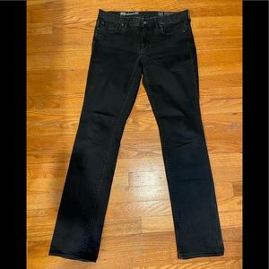 Madewell black Straight Jeans